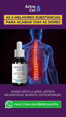 KIT 6 X ARTROCOL GOTAS - DOR MUSCULAR E ARTICULAR - Gelvitta