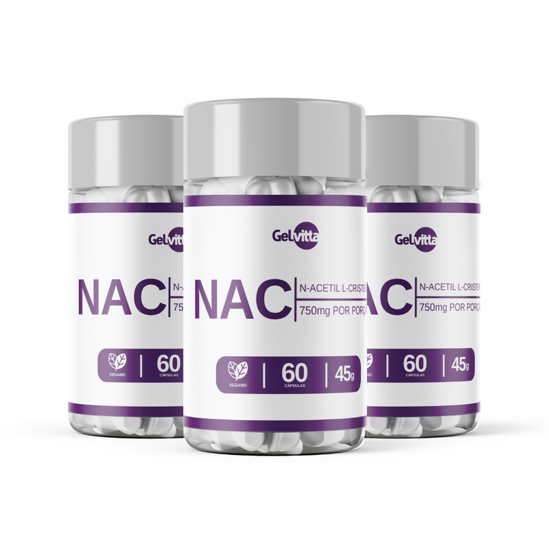 NAC - N-ACETIL L-CISTEÍNA - SUPER SUPLEMENTO