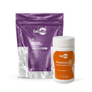 COLÁGENO HIDROLISADO TIPO 1 EM PÓ PURO PREMIUM + VITAMINA C 60 CÁPSULAS