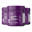 COLÁGENO + ÁCIDO HIALURÔNICO + PEPTÍDEOS BIOATIVOS  BIOTINA RETINOL FRUTADO(COM A EXCLUSIVA TECNOLOGIA PEPTGEL®)