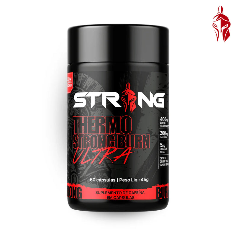 THERMO STRONG BURN ULTRA – EMAGRECEDOR STRONG NUTRITION - 60 Cápsulas