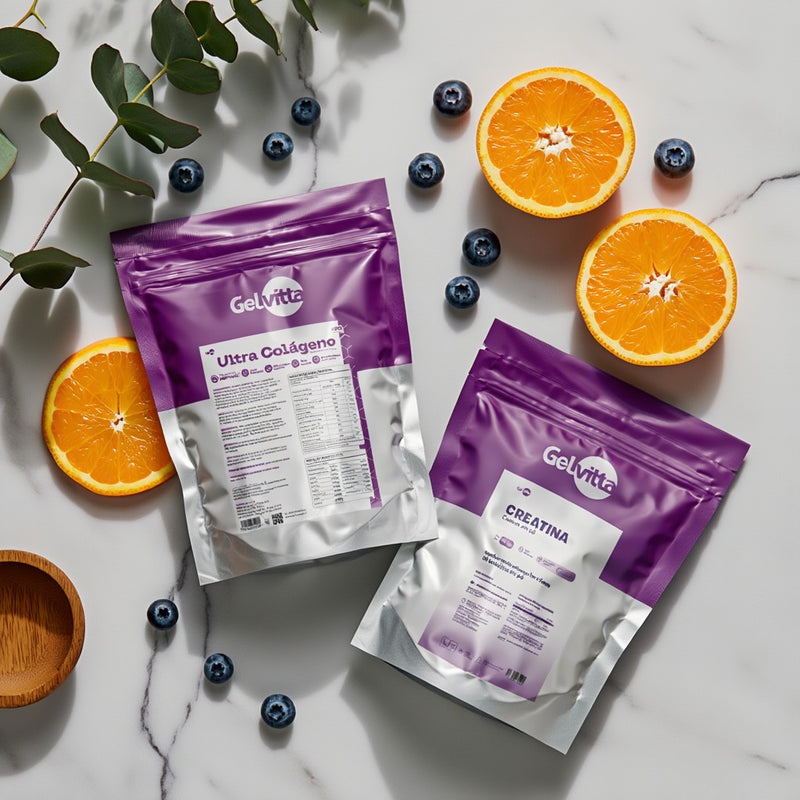 KIT BELEZA + TREINO - ULTRA COLÁGENO E CREATINA MONOHIDRATADA