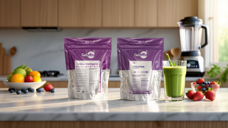 KIT BELEZA + TREINO - ULTRA COLÁGENO E CREATINA MONOHIDRATADA