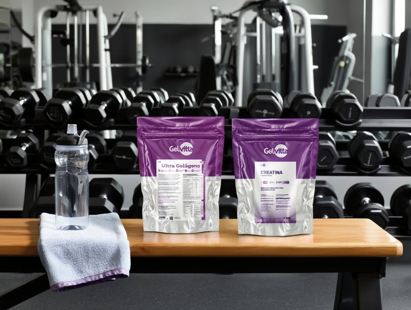 KIT BELEZA + TREINO - ULTRA COLÁGENO E CREATINA MONOHIDRATADA