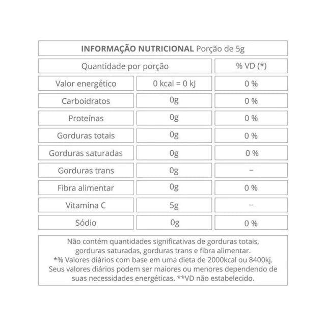 VITAMINA C EM PÓ PURA GELVITTA IMUNIDADE - Gelvitta