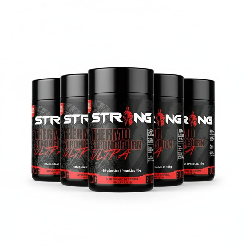 THERMO STRONG BURN ULTRA – EMAGRECEDOR STRONG NUTRITION - 60 Cápsulas